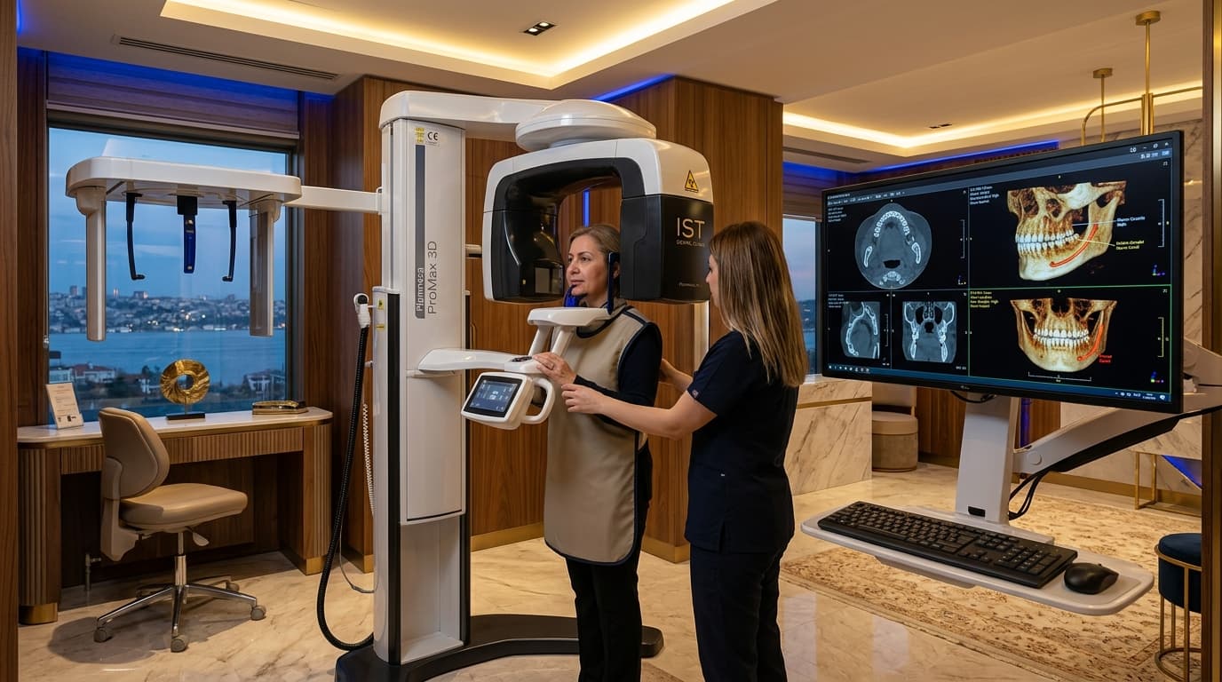 Ataköy Dt. Mahmut Alp Dental Clinic Acute Toothache and 3D CBCT Volumetric Tomography Emergency Diagnostics