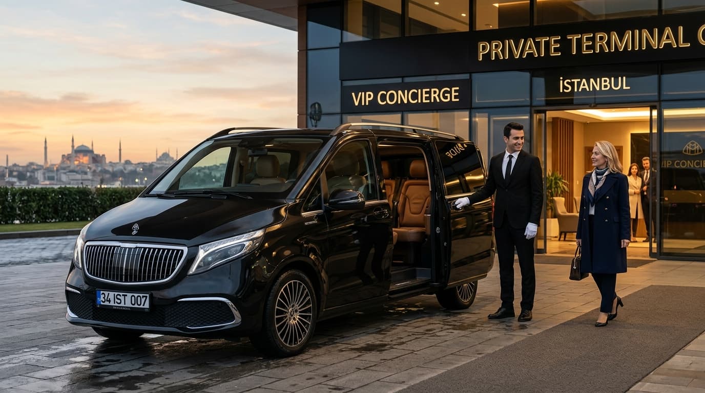 Istanbul Airport Private VIP Meet & Greet and Mercedes-Benz Maybach Health Tourism Chauffeur Transfer Dt. Mahmut Alp